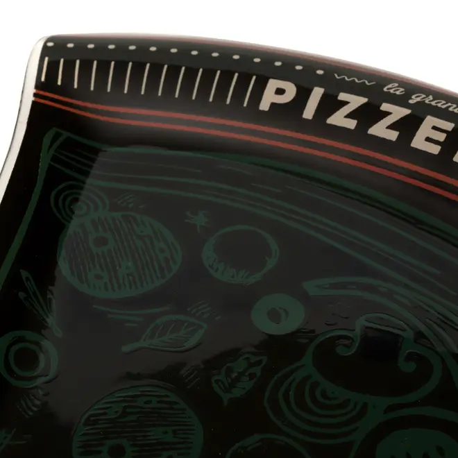 PRATO FATIA LA GRANDE PIZZERIA - ENGLISH GREEN/PRETO - Foto 4