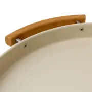 BANDEJA 36 CM MIXED BAMBOO - OFF WHITE/BAMBU - Foto 6