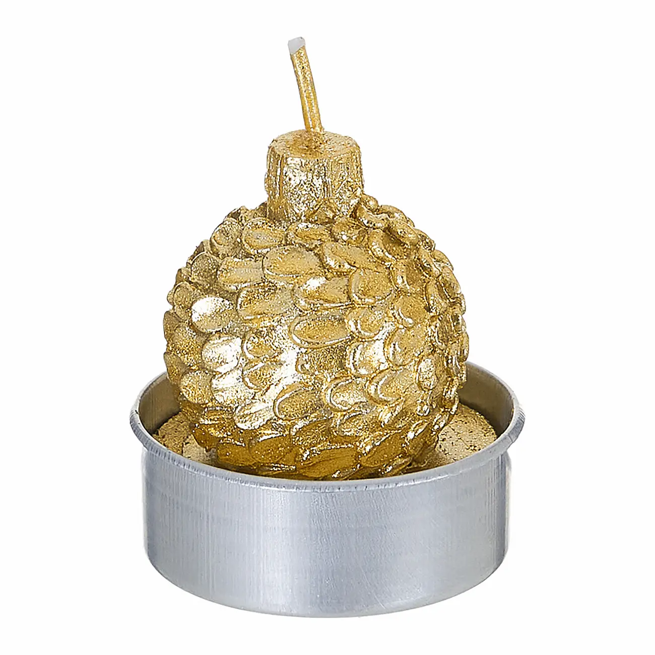 CIRCULOS KIT MINI VELAS C/6 FINE FESTIVITY - OURO - Foto 5