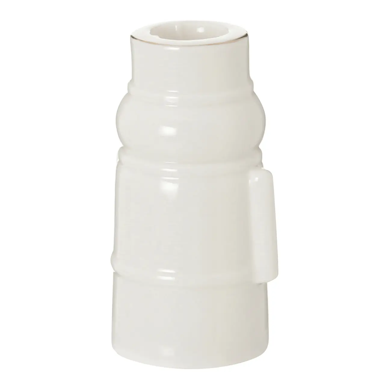 CASTIÇAL SOLDADINHO VILAREJO NOEL 10 CM - CREAM/OURO - Foto 6