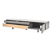 RACK 4 GAVETAS/1 PORTA 2,10 M X 46 CM LITHO - ESTANHO/KONKRET - Foto 7