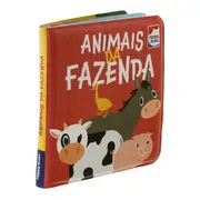 BANHO DIVERTIDO + TOYS: ANIMAIS DA FAZENDA LIVRO INFANTIL - MULTICOR - Foto 2