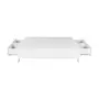 CAMA BOX CASAL 138 C/GAV TATOU MACIO/MAX - CINZA/BRANCO - Foto 5