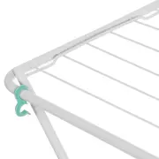VARAL DE CHÃO DOBRÁVEL 82 CM X 43 CM WIPE - BRANCO/MENTA - Foto 2