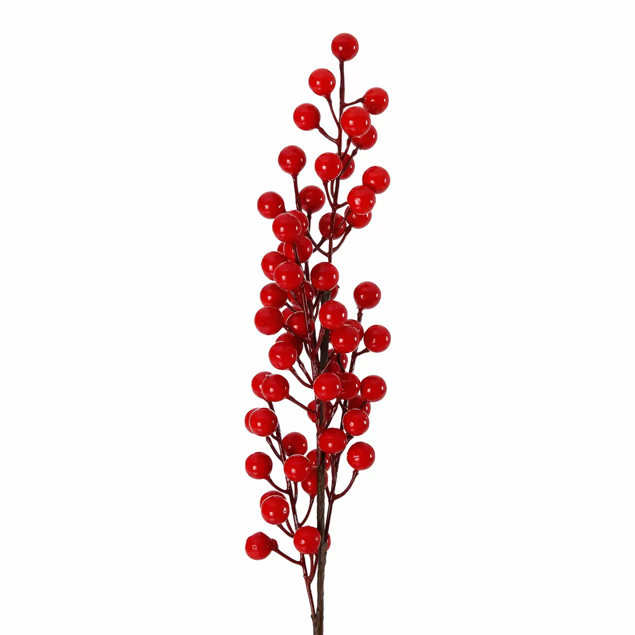 GALHO DECORATIVO PICK FRUTAS VERMELHAS 60 CM SANTA ROCKS - VERMELHO/MUSGO - Foto 3