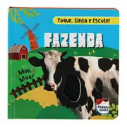 TOQUE, SINTA E ESCUTE! FAZENDA LIVRO INFANTIL - MULTICOR - Foto 1