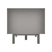 RACK 4 GAVETAS/1 PORTA 2,10 M X 46 CM LITHO - ESTANHO/KONKRET - Foto 3