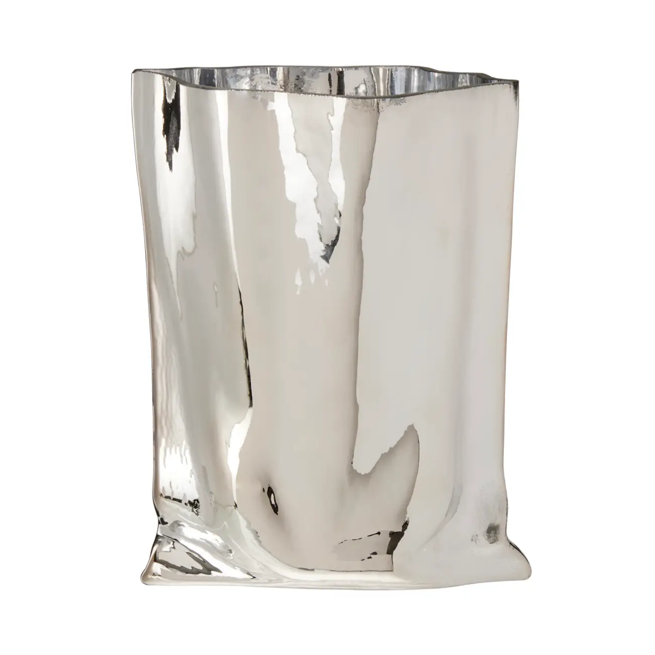 VASO 23 CM TAIPEI - PRATA - Foto 4