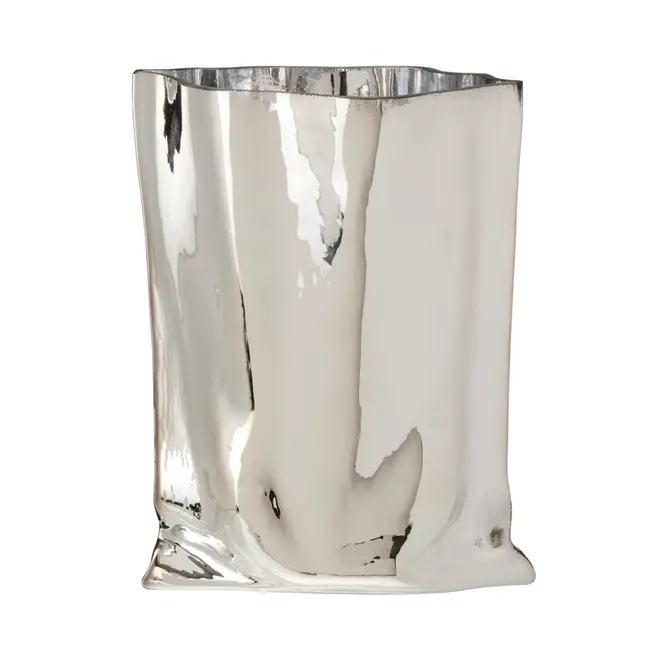 VASO 23 CM TAIPEI - PRATA - Foto 4
