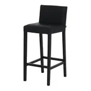 BANQUETA PROSA - PRETO/PRETO - Foto 1