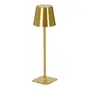 LUMINÁRIA DE MESA LED RECARREGÁVEL KROM - OURO - Foto 2