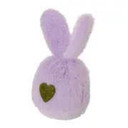 ADORNO COELHO CORAÇÃO 13 CM PÁSCOAMOR - MOUSSE DE JABUTICABA - Foto 2