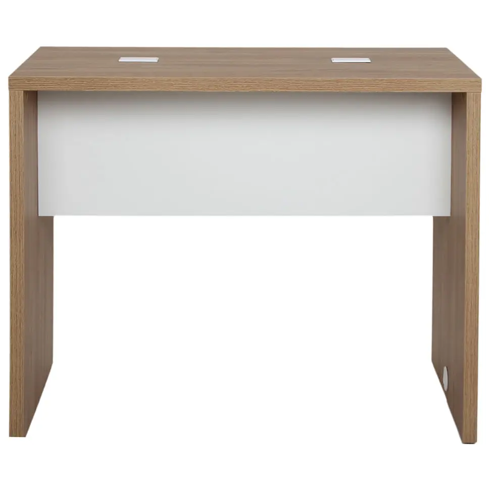BOSS MESA ALTA 1,20 M X 70 CM C/ CAIXA DE CONECTIVIDADE - OAK TAMMI/BRANCO - Foto 1