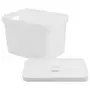 CAIXA 24 CM X 36 CM X 27 CM KEEP IT ALL - BRANCO - Foto 4