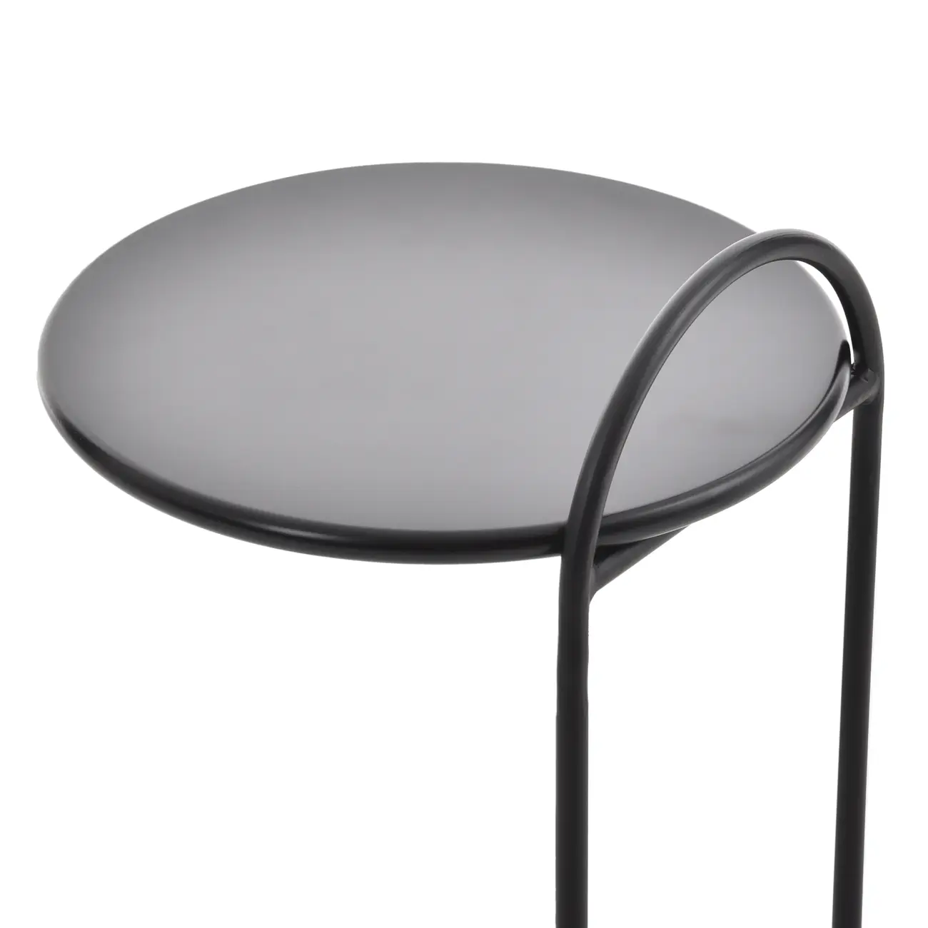 MESA LATERAL 32 CM X 37 CM ORBIT - PRETO/PRETO - Foto 5