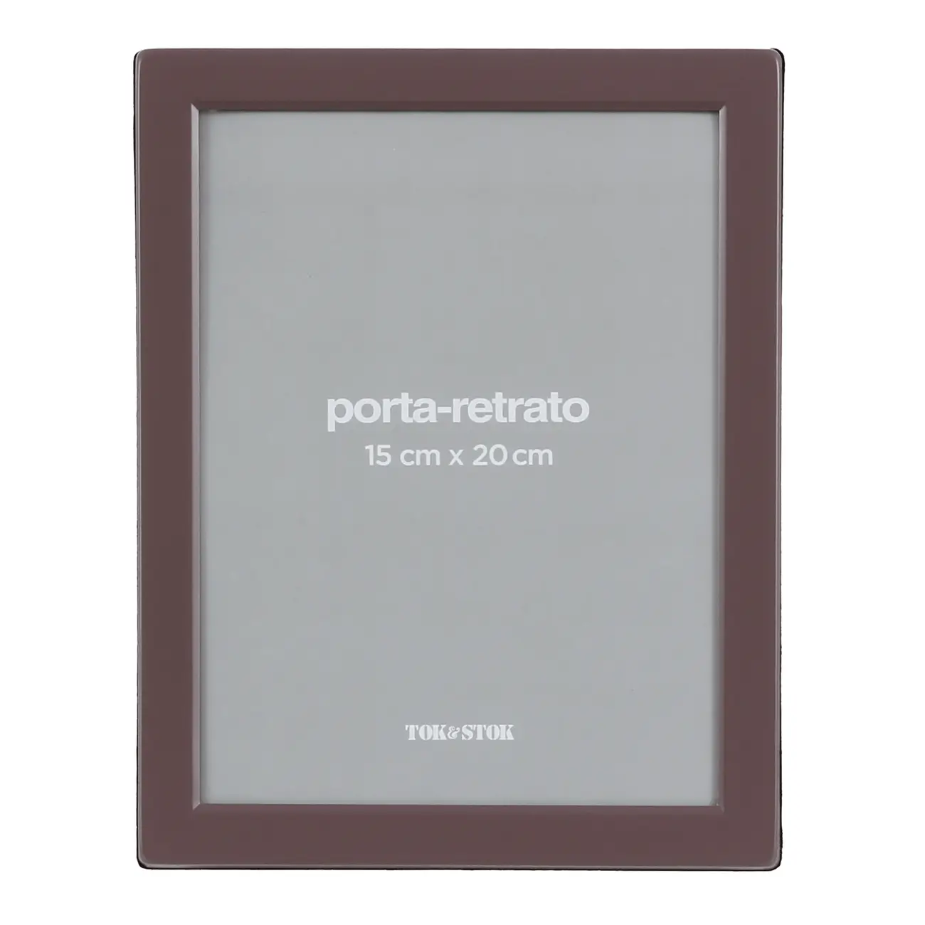 SLENDER PORTA-RETRATO 15 CM X 20 CM - RUBY MOCHA - Foto 1