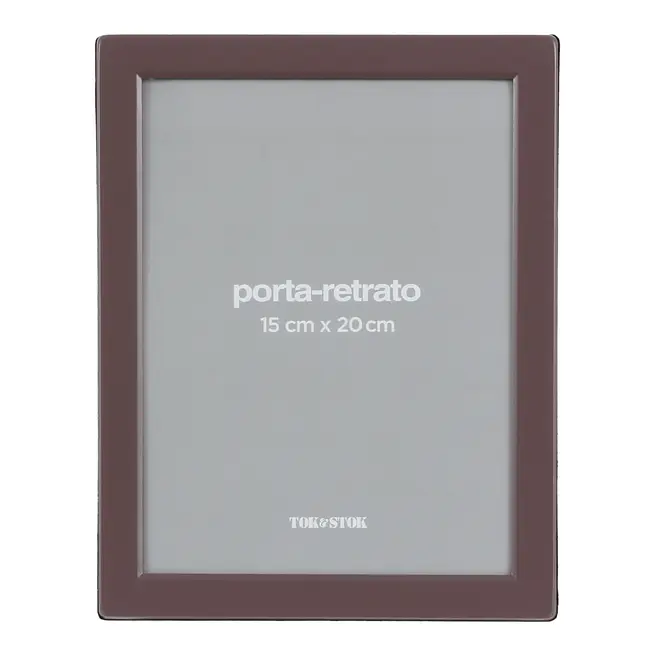 SLENDER PORTA-RETRATO 15 CM X 20 CM - RUBY MOCHA - Foto 1