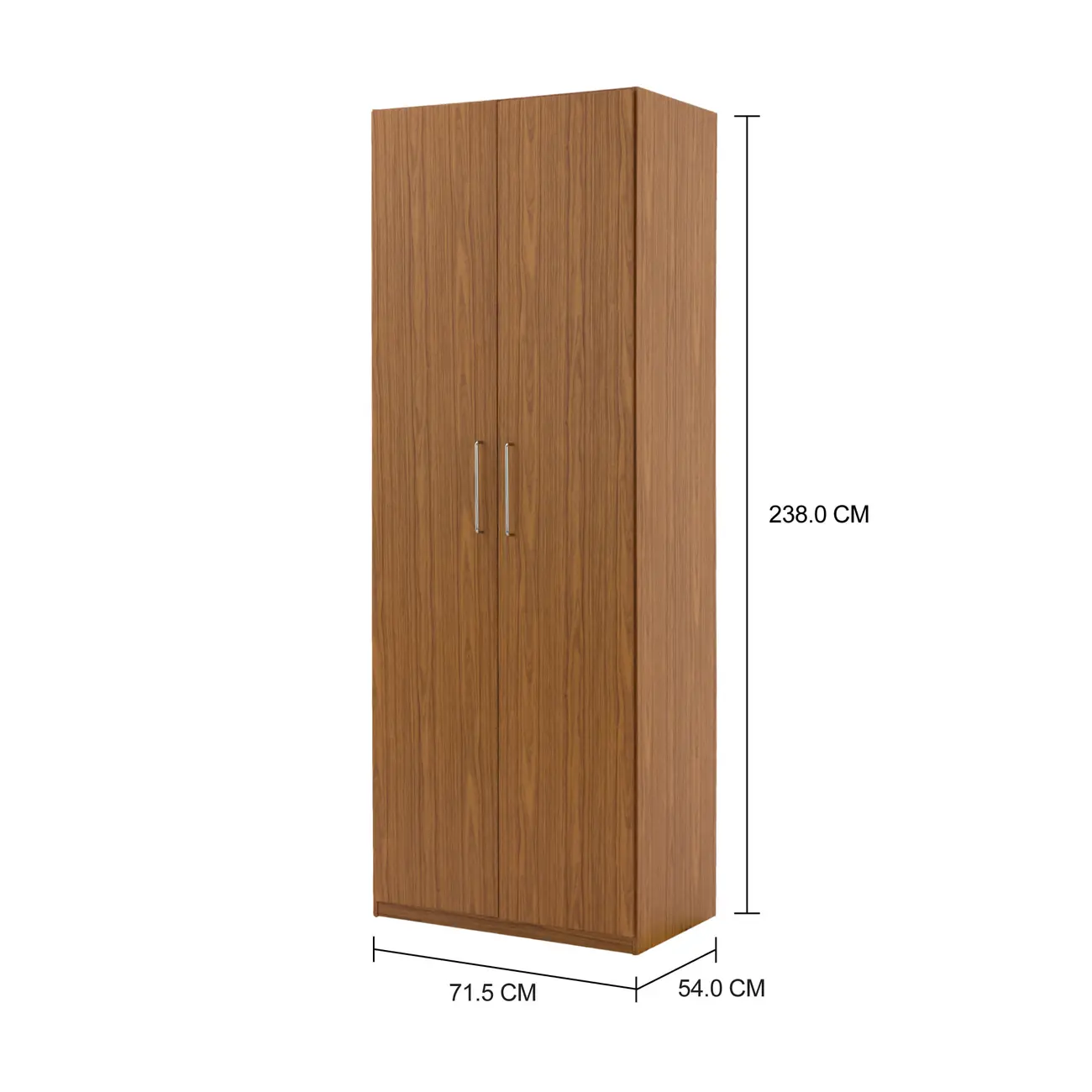 GUARDA-ROUPA/SAPATEIRA 2 PORTAS 45 MAXIMUS - FREIJÓ - Foto 5