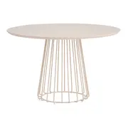 MESA DE JANTAR REDONDA 1,20 M JAYS - AREIA/AREIA - Foto 1
