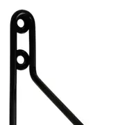 SUPORTE PARA PRATELEIRA COM 2 PEÇAS FINELINE - PRETO - Foto 4