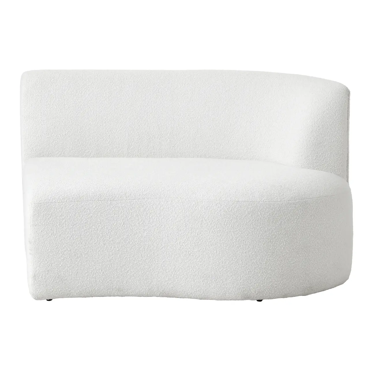 SOFÁ 4 LUGARES ESTENDIDO DIREITO ÔNDULO - BOUCLÉ BRANCO - Foto 7