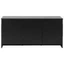 PRETO - BUFFET 3 PORTAS/1 GAVETA 1,60 M X 46 CM INDOOR