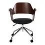 CADEIRA HOME OFFICE SEAGULL - NOZES/PRETO - Foto 2