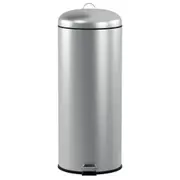 LIXEIRA COM PEDAL 30 L BRIXTON - INOX - Foto 1