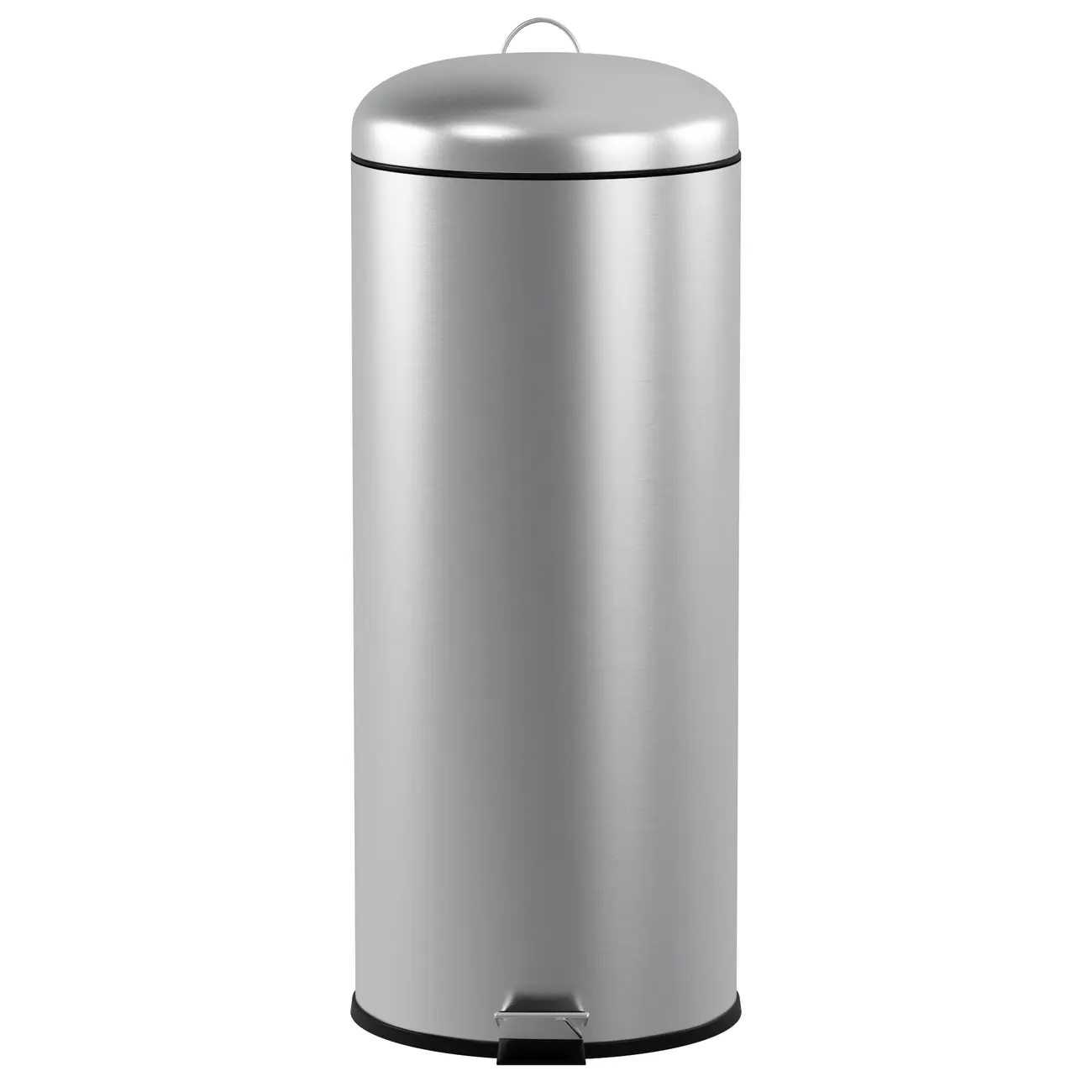 LIXEIRA COM PEDAL 30 L BRIXTON - INOX - Foto 1