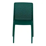 CADEIRA PARA ÁREA EXTERNA EMPILHÁVEL DOTS - MALAQUITA - Foto 2