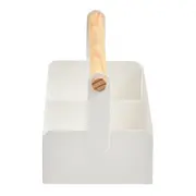 PORTA-OBJETOS FOLDING - BRANCO/PINUS NATURAL - Foto 3