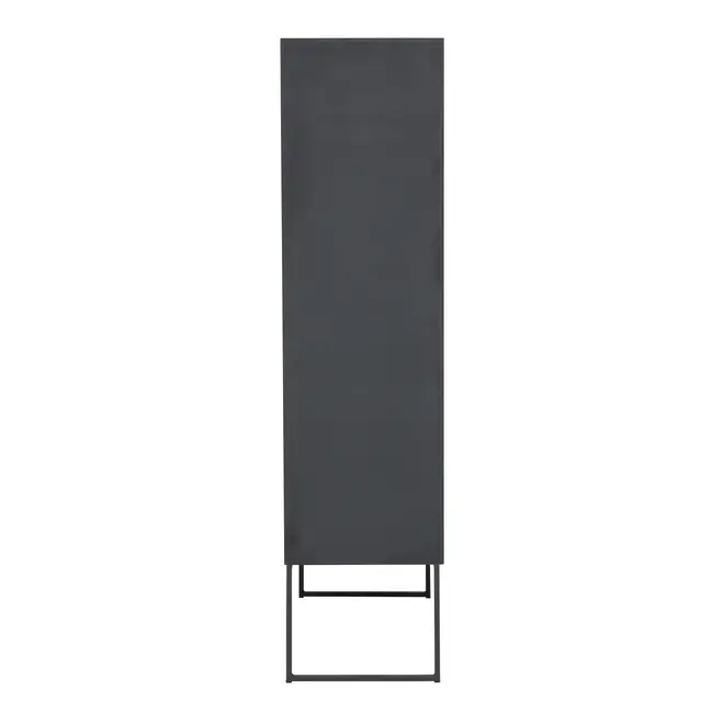 CRISTALEIRA 2 PORTAS/2 GAVETAS 90 CM X 1,72 M STREET - KONKRET/INCOLOR - Foto 7