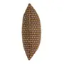 ALMOFADA 50 CM X 50 CM MONTANA - MARROM DE LEI/AMARELO HANBAR - Foto 2