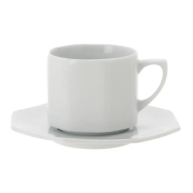 XÍCARA CHÁ 200 ML OCTAGON - BRANCO - Foto 2