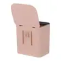 LIXEIRA PIA/PAREDE 5 L UTILE - QUARTZO ROSA/KONKRET - Foto 6