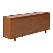 BUFFET 3 PORTAS 1,83 M X 46 CM HIGIENÓPOLIS - NOZES - Foto 8