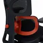 CADEIRA DE ESCRITÓRIO ALTA GUAXE - PRETO/LARANJA LED - Foto 9