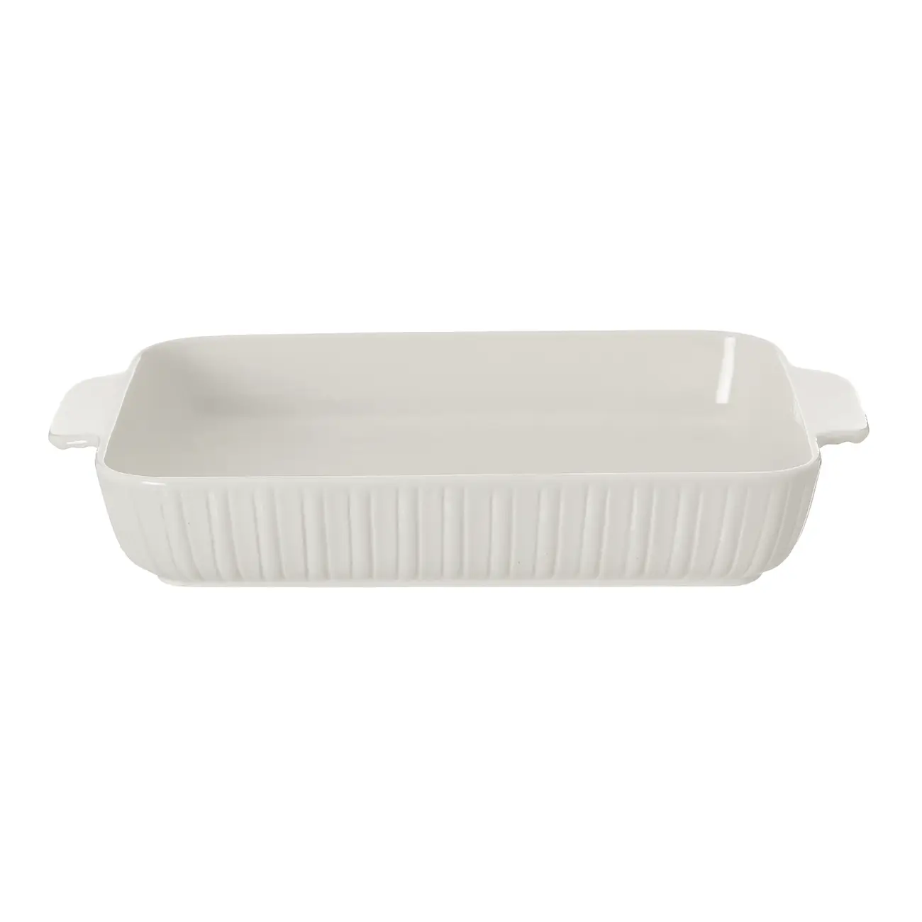 TRAVESSA REFRATÁRIA 36 CM X 22 CM MUSE - BRANCO - Foto 1