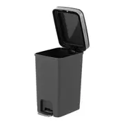 LIXEIRA COM PEDAL 15 L DAY USE - KONKRET/INOX - Foto 5