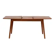 MESA DE JANTAR EXTENSÍVEL 1,36 M/1,76 M X 90 CM OREGON - NOZES - Foto 3