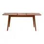 MESA DE JANTAR EXTENSÍVEL 1,36 M/1,76 M X 90 CM OREGON - NOZES - Foto 3