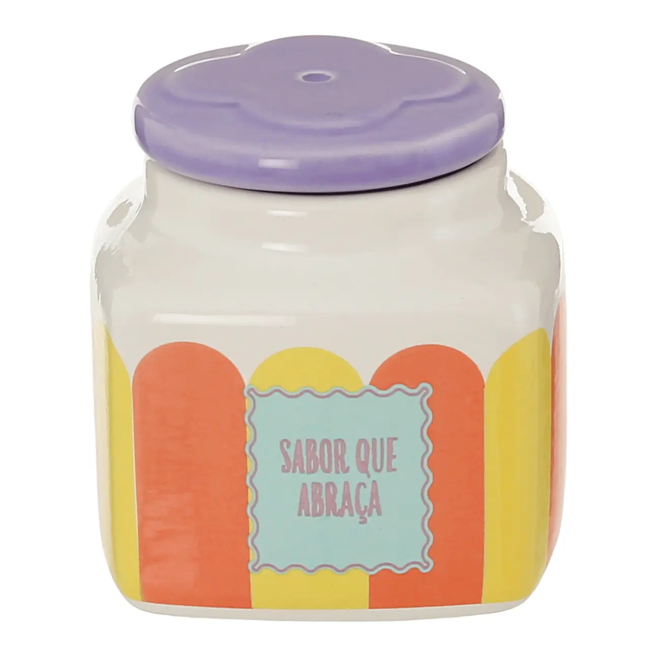 PORTA-TEMPEROS KIT COM 3 PEÇAS CIRCUS - BRANCO/MULTICOR - Foto 3