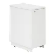 ARMÁRIO PARA ESCRITÓRIO BAIXO 1 PORTA DESLIZANTE ALETA - BRANCO - Foto 1