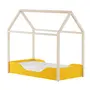 CAMA MONTESSORI JÚNIOR 78 CM PIN PLAY - BANANA/NATURAL WASHED - Foto 9