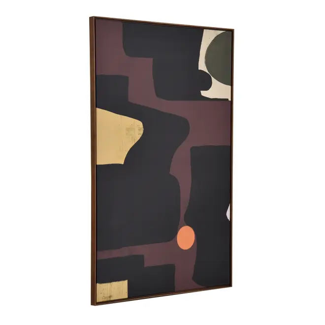 QUADRO 82 CM X 1,21 M ECOAR I - NOZES/MULTICOR - Foto 2