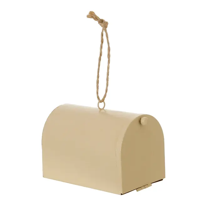 PINGENTE MAILBOX VILAREJO NOEL - CREAM/OURO - Foto 8