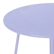 MESA LATERAL REDONDA 55 CM SQUIRE - MOUSSE DE JABUTICABA - Foto 4