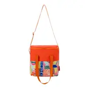 BOLSA TÉRMICA VIBRA VERÃO - LARANJA/AÇAY - Foto 6