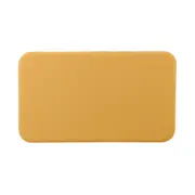 CABECEIRA QUEEN PONTEIO - AMARELO HANBAR/NOZES - Foto 1