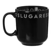 CANECA 300 ML TUDO OU TUDO - PRETO/BRANCO - Foto 3